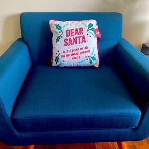 NWT Hallmark Channel Dear Santa Christmas movie throw pillow